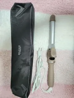 【限定色】サロニア カールヘアアイロン 25mm ベージュ SL-008BE