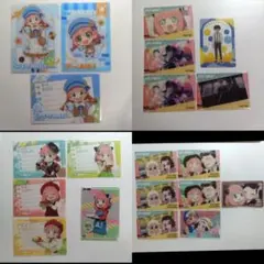 スパイファミリー　クリアカード　ポストカード　アーニャ　ヨル　ロイド　ベッキー