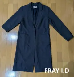 c*1様 フレイアイディ　アシンメトリー　ロングジャケット　ネイビー系