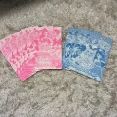 アイカツ！ ブランドコレクション ピンクと青　紙袋セット　8枚