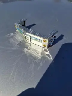 デコトラプラモデル　大型舟形バンパーアオシマ