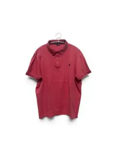 RALPH LAUREN ポロシャツ ピンクレッド