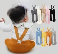 ノーブランド/サスペンダータイツベビー
