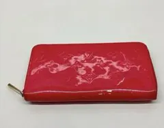 ラウンド レッド クロコダイル 財布 長財布 本物 手染め 一枚革 