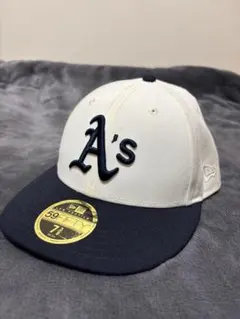 New Era 59FIFTY A's キャップ 7 3/8 アスレチックス
