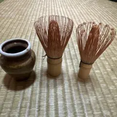 茶筅立てと茶せんのセット