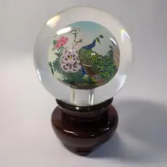 水晶玉 ガラス玉 七福神 縁起物の置物 - メルカリ