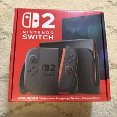 美品　Nintendo Switch2 日本語専用 本体 Switch2 【中古美品】Nintendo 本体(日本語・国内専用)ブラック 2