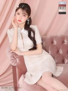 robe de fleurs ドレス　S アイボリー
