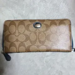 COACH 長財布 ブラウン/ベージュ☆お値下げ中☆