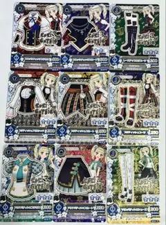 アイカツ ロリゴシック ブロックチェック ブリティッシュ アクアパティシエ14枚