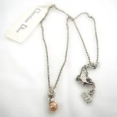 7828 Christian Dior ネックレス パール ラインストーン - メルカリ