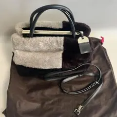 ケイトスペード ファーショルダーバッグ