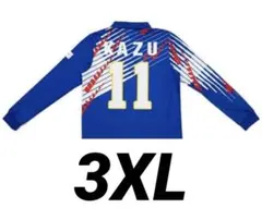 3XL 日本代表 復刻 ユニフォーム ドーハの悲劇 カズ KAMO カモ - メルカリ