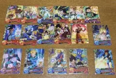 ドラゴンボールヒーローズ まとめ売り 42枚セット（トランクス・ベジータ等）