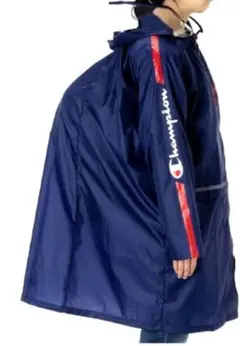 新品未使用タグ付き　​Champion 　レインコート　ジュニア160　ネイビー