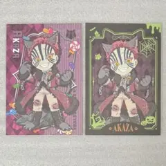 鬼滅の刃　ハロウィン　トワイライト　猗窩座　ポストカード