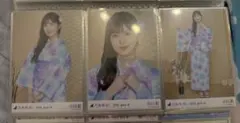 s*)様 小川彩 生写真 浴衣 ノーマル3種 コンプ