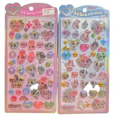 正規品 希少セット 新品✨パワーパフガールズ うるちゅるPOPシール 2シート