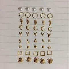 ネイルパーツ300円45個セット 2種類まで限変更できます