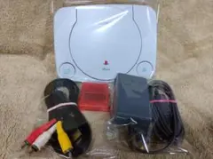 【メンテ済】PS one 本体セット 純正コントローラ/メモカ付