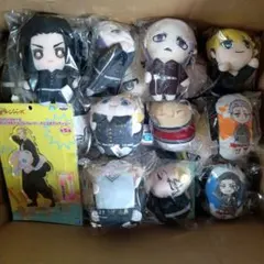 東京リベンジャーズ　キャラクターグッズ　まとめ売り　缶バッジ　ぬいぐるみ