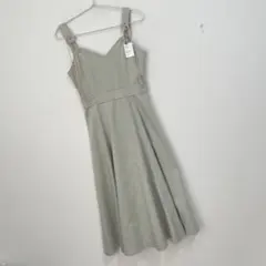 ランダ ショルダーリボンデザインワンピース.13