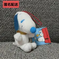 ④　スヌーピー　マスコット　ブルー　ラメ付き　新品未使用