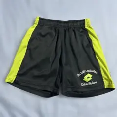 Lotto ハーフパンツ ブラック×イエロー 150のサムネイル
