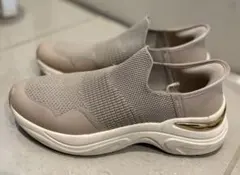 Skechersスケッチャーズ ハンズフリースリッポン 24㎝、24.5㎝グレー