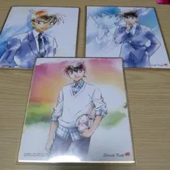 名探偵コナン　工藤新一　色紙ART