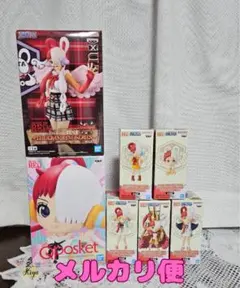 ワンピース ワールドコレクタブルフィギュア 他 ウタ セット