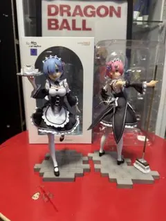 リゼロ レム ラム グッドスマイルカンパニー 1/7 スケールフィギュア 2体