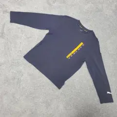 M160 PUMA プーマ 長袖シャツ 150 ネイビー
