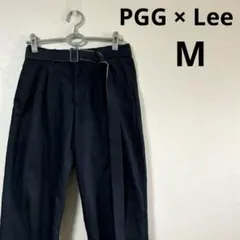 コラボ！新品【PGG×Lee】無縫製圧着デニムパンツ 紺 1(w74-77) - メルカリ