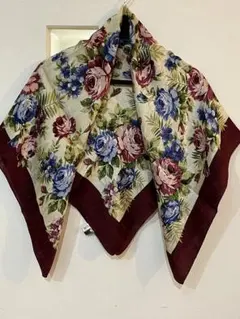 シルク100% スカーフ　日本製