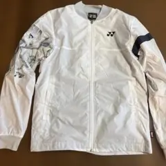 YONEX ホワイト ウォームアップウェア JP S