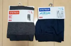 STETECO エアリズム & HEATTECH ステテコ Lサイズ 2点セット