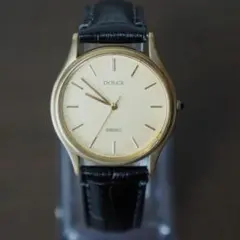 【稼働美品】SEIKO DOLCE　SGP30　 新品ベルト　電池交換済