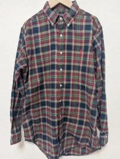 ポロ　ラルフローレン　長袖　チェックシャツ