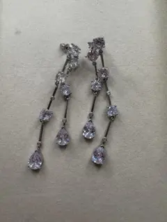 結婚式 ブライダル ピアス キュービックジルコニア