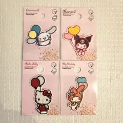 サンリオ　キャラクター　ワッペン 4枚セット