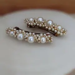 パールバレッタ2個セット