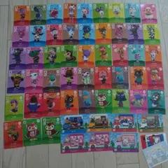 どうぶつの森 amiiboカードセット 55枚 + シール