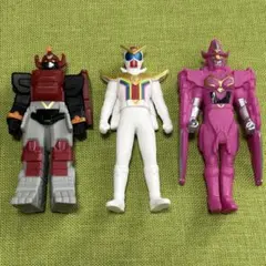 機界戦隊ゼンカイジャー 10cm ソフビ人形 3体セット