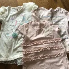 ❼女児Tシャツ110・3枚セット