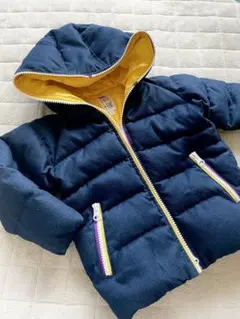 BANNING by BEAMS ダウンコート 90cm ネイビーこどもビームス