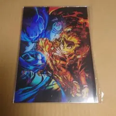 鬼滅の刃　無限列車編　キービジュアルアクリルボード　猗窩座　煉獄