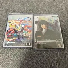 ガンダムカードゲーム GCG マーク・ギルダーC+フェニックスガンダムLR+