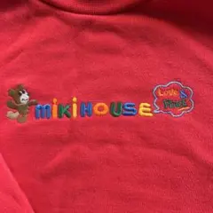 mikiHOUSE 赤 トレーナー